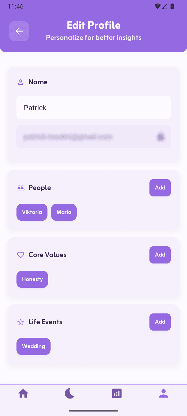 Personal Connections